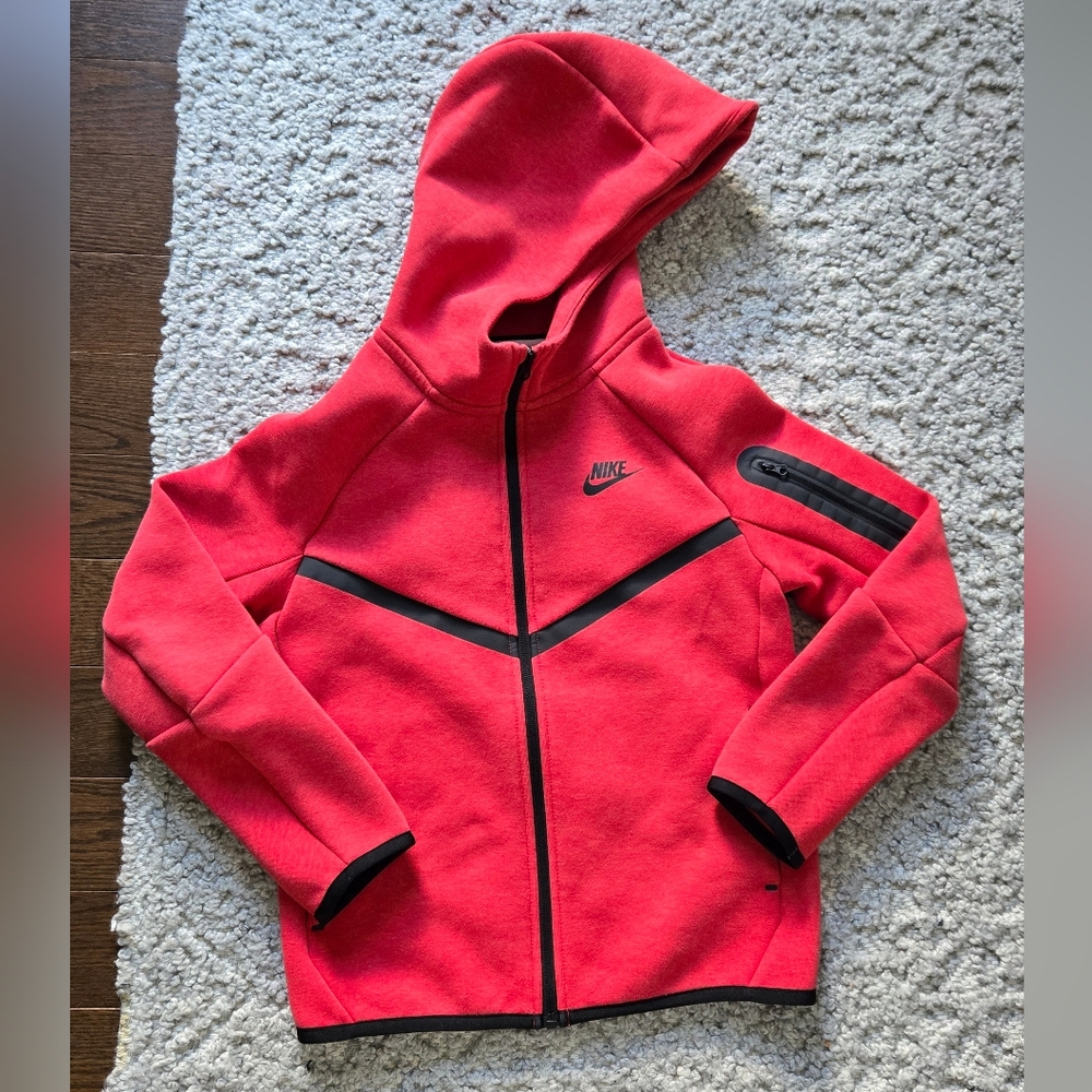 Nike Tech Red Hoodie